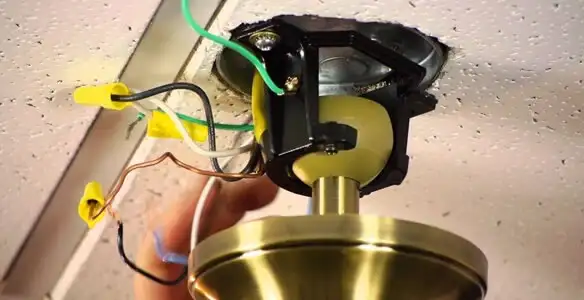 Ceiling fan wiring repair and electrical connection service in Bloomington, IN