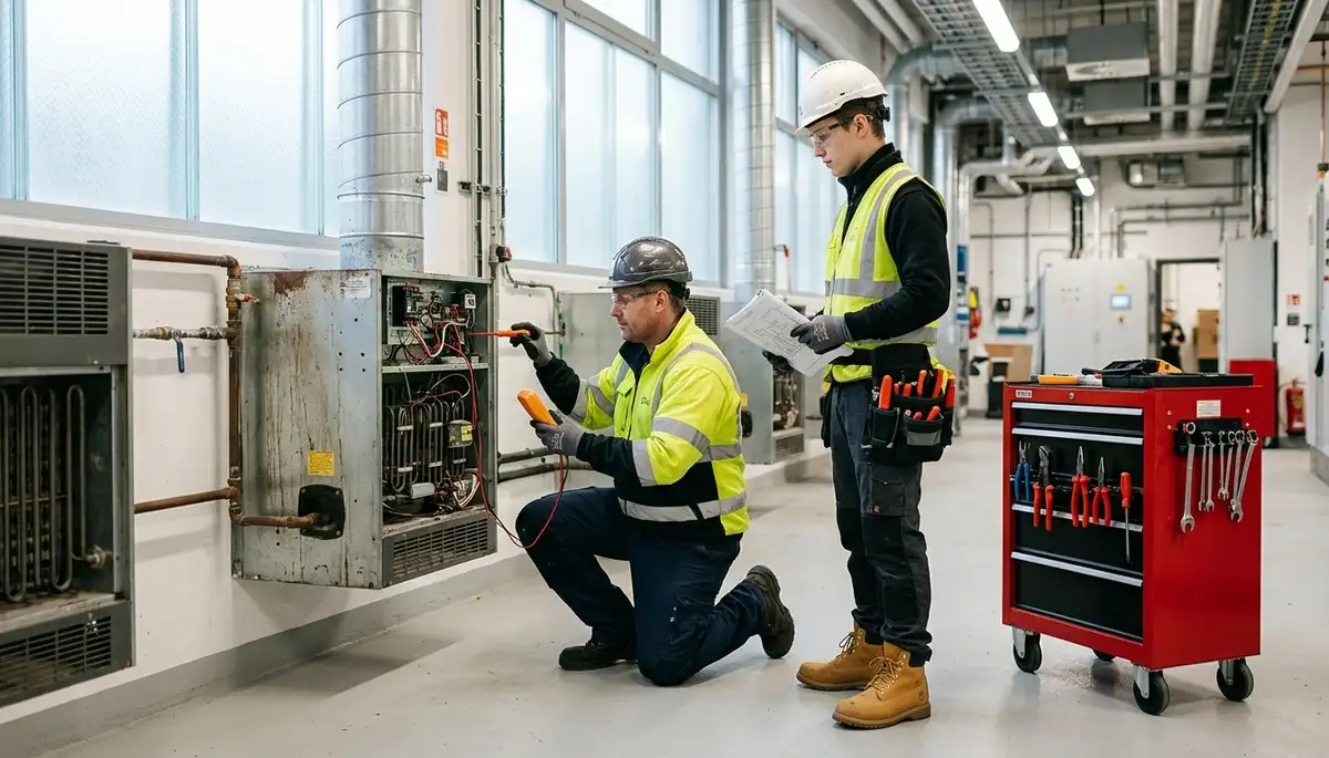 Electric heater installation and repair service by On Call Electrical in Bloomington, IN