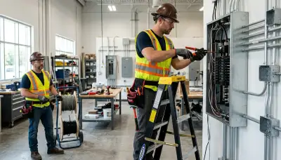 Electrical contractor services for Bloomington, IN homes, including panel, circuit, and wiring repairs