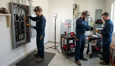 On Call Electrical panel upgrade service for a Bloomington, IN home needing modern electrical capacity