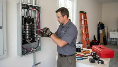 Electrical panel upgrade service by On Call Electrical in Bloomington, IN