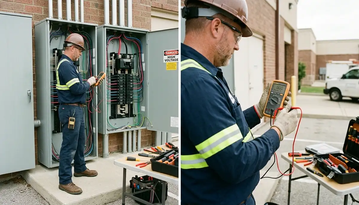 Electrical repair services for homes in Bloomington, Indiana by On Call Electrical