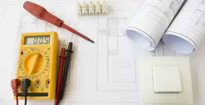 electrical service featuring diagnostic tools and electrical planning performed by certified electricians in Bloomington, IN