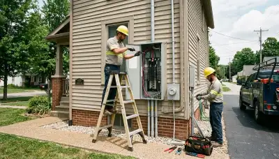 Bloomington, IN electrician providing professional residential and commercial electrical services