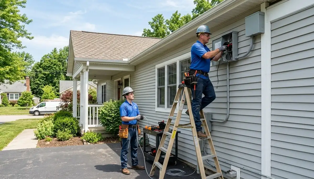 Bloomington, Indiana electrician providing professional residential electrical services