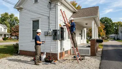 Professional electrician services in Bloomington, Indiana