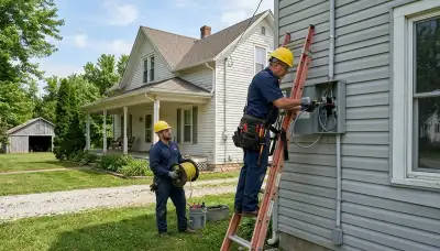 Electrician services in Bloomington, Indiana for residential and commercial electrical needs