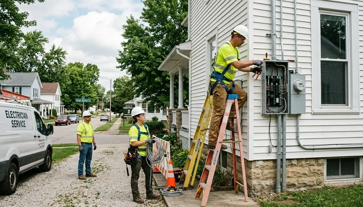 Bloomington, IN electrician providing professional residential electrical services