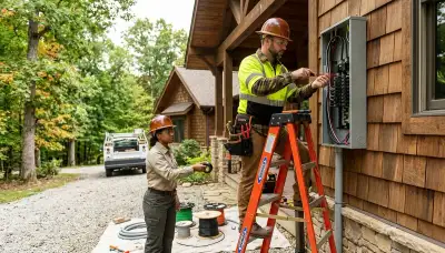 Professional electrician serving Bloomington, Indiana homeowners