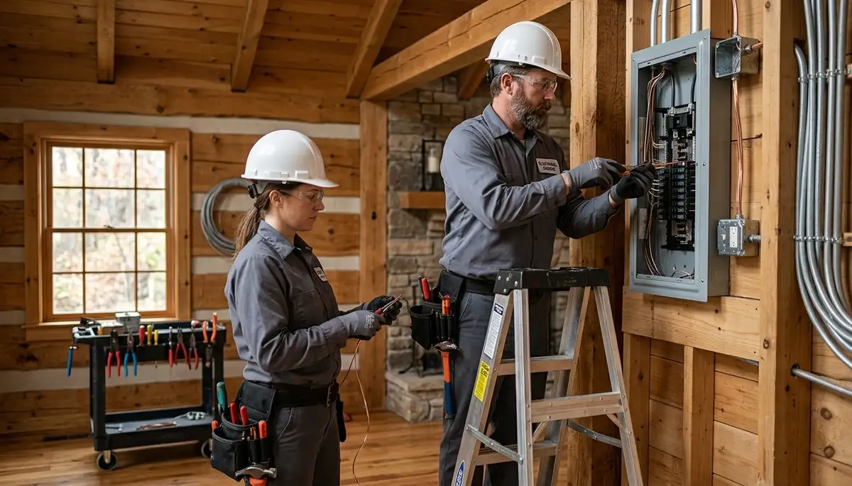 Professional electrician serving homes and businesses in Bloomington, Indiana