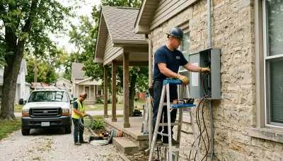 Bloomington, Indiana electrician providing professional electrical services for local homes and businesses