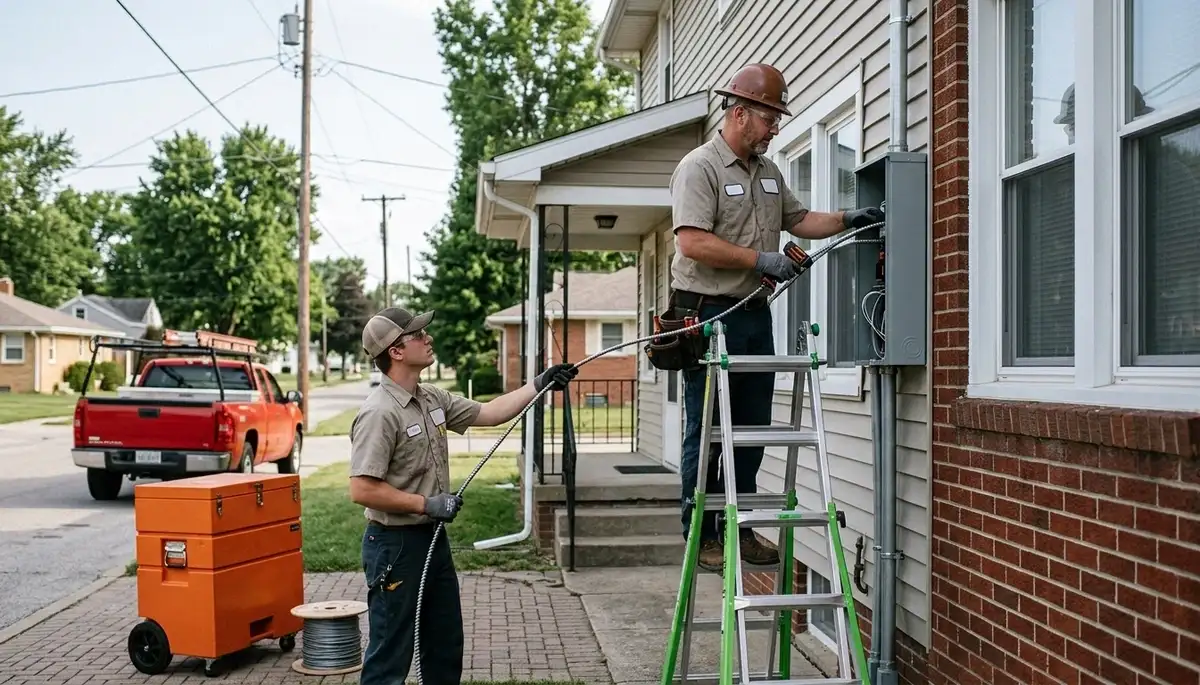 Bloomington, Indiana electrician providing professional residential and commercial electrical services