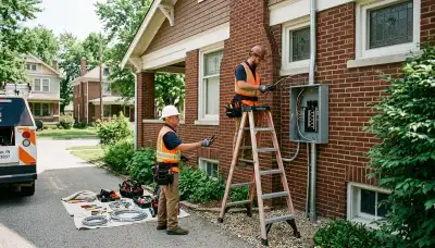 Electrician services in Bloomington, Indiana