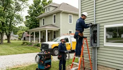 Professional electrician services in Bloomington, Indiana
