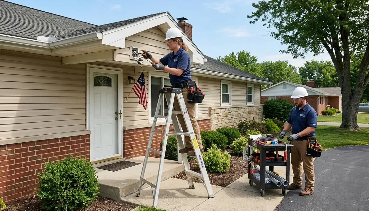 Bloomington, Indiana electrician providing professional electrical services