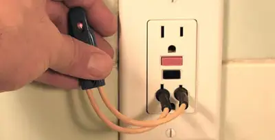 gfci circuits service testing ground fault circuit interrupter outlet to ensure electrical protection in Bloomington, IN