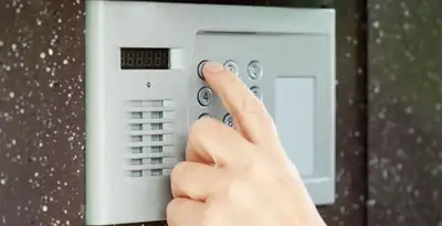 intercom system for home installation services with indoor access control keypad in Bloomington, IN