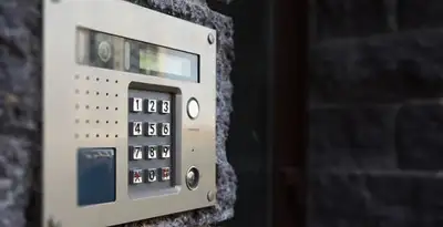 intercom system for home installation services with secure entry communication panel in Bloomington, IN