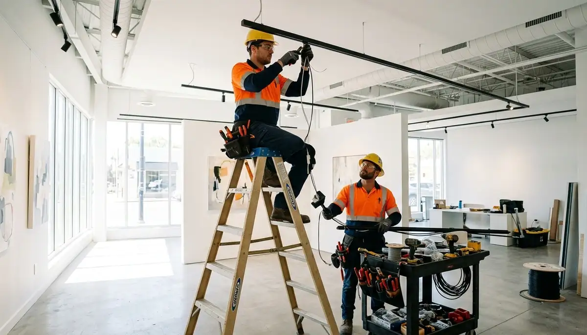Lighting installation service by an electrician in Bloomington, Indiana homes
