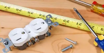 outlet repair services with replacement electrical outlet components in Bloomington, IN