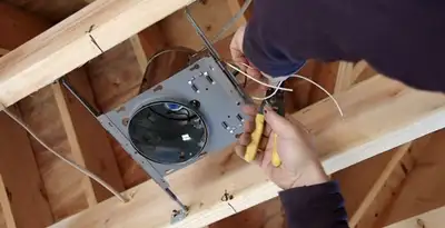 Professional recessed lighting installation with electrical wiring by licensed electricians in Bloomington, IN